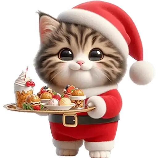 Новогодний котик preview