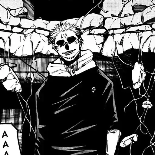 Sukuna in Itadori manga preview