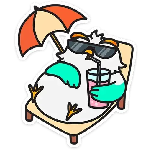 Sticker 🏖️