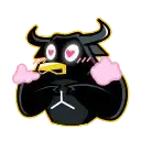Sticker 🐂