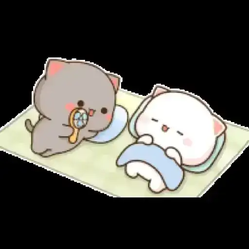 Mochi peach cat preview