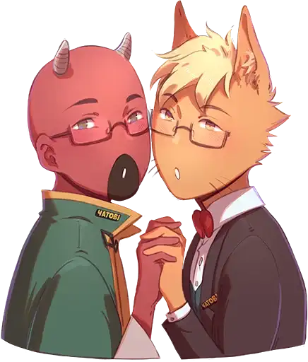 Sticker 👨‍❤️‍👨