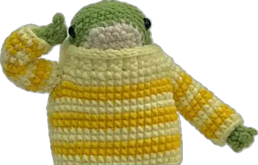 Лягушонок в свитере preview