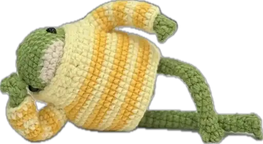 Лягушонок в свитере preview