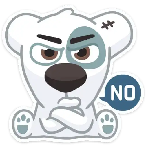 Sticker ❌