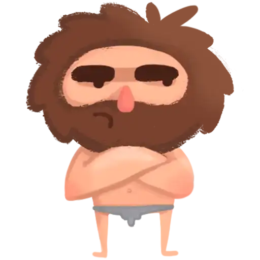 Space Caveman by Anna Lomakina preview