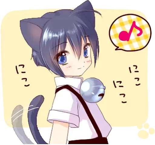 Boy of a black cat preview