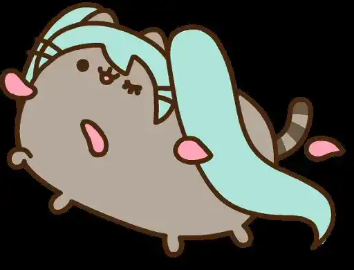 Hatsune Miku x Pusheen preview
