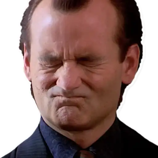Bill Murray Emotionless Emojis preview