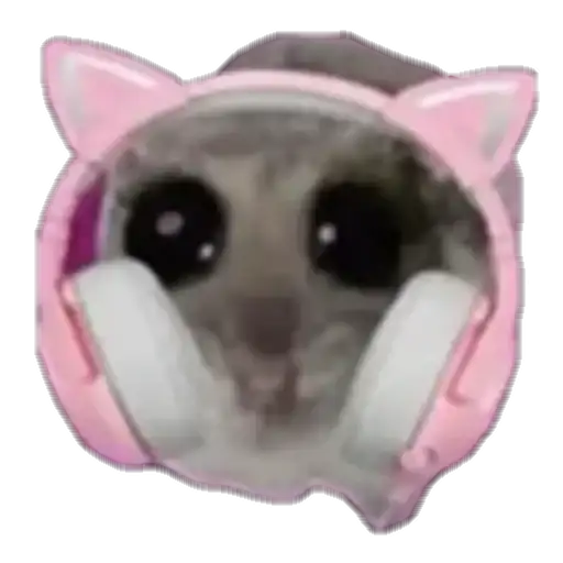 Sad hamster by weekkoi preview