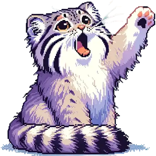 Pixel-manul preview