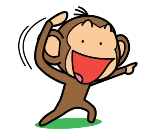 Sticker 🐵