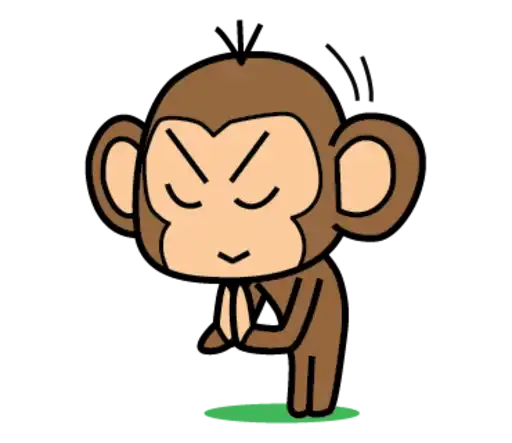 Sticker 🐵