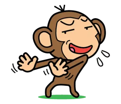 Sticker 🐵