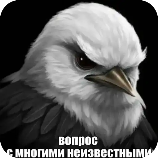 Sticker 🐦‍⬛️