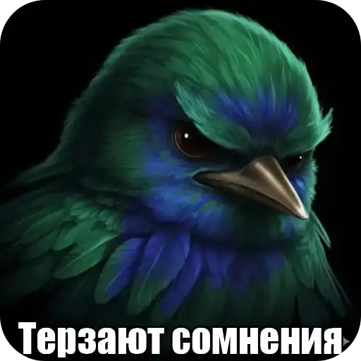 Sticker 🐦‍⬛️