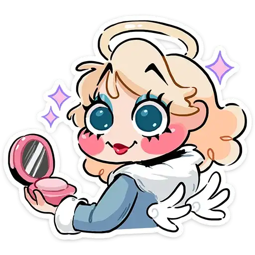 Sticker 👩‍🦰