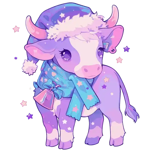 Sticker 🐮