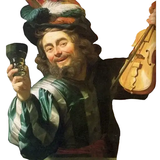 Smiling art () Gerrit van Honthorst preview