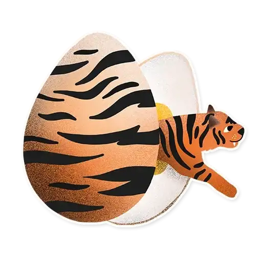 Sticker 🐅